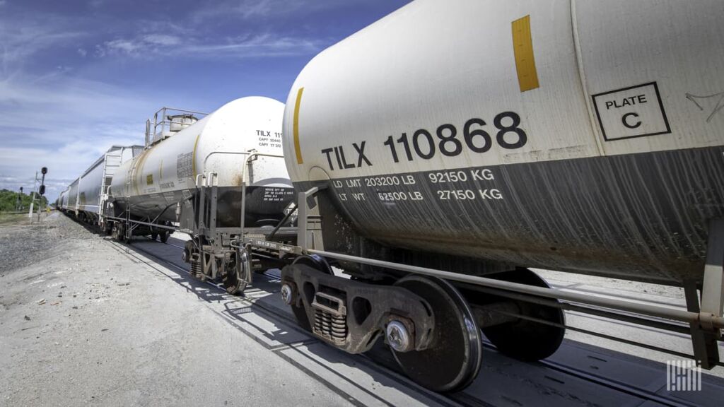 Proposed LNG Transportation by Rail